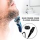 PwrON Charger for Philips Norelco HQ8505 3000 3100 3500 7000 7310XL 5000 8000X 8500X 9000 Series MG7 S1560 Electric Shaver Razor Aquatec Multigroom Beard Trimmer 15V AC Adapter Power Supply Cord