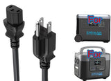 Power Cord For Enernova ETA Pro 1200W / ULTRA  2000W Portable Power Station