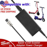 24V 2A AC Adapter For Razor E150 13111601 13111661 Electric Scooter Power Mains