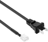6ft UL 18AWG Cord for Funai 55PFL5766/F7 65PFL5504/F7 for Power Board TV LED LCD