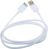 White USB3.0 Data Cable Cord for Samsung D3 Station 2TB External Hard Disk Drive