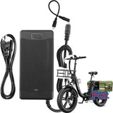 3-Pin AC Adapter For Heybike Ranger 500W Motor 48V 15Ah Electric Bicycle