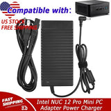 AC Adapter For Intel NUC 12 Pro NUC12WSHi5 NUC12WSHi7 Mini PC Power Charger 120W