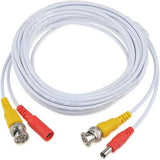 White 65ft BNC Extension Cable for LBV8721AB 4K 8MP MPX Camera