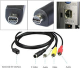 AV TV-Out Video Cable Cord for Sony HVR-A1 HVR-V1 HVR-Z5 HVR-Z7 HDV Camcorder