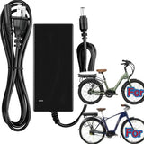 42V AC Adapter For Evelo Galaxy TT / SL Electric Bike 36V