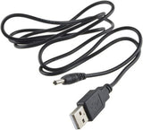 USB PC Charging Cable Cord for ONN CF-6181 Chill Mat Laptop Cool Fan Cooling Pad