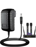 12V AC Adapter For ZINGYOU S2 UHF Wireless Handheld Microphone System