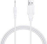USB Power Adapter Charger Cable Lead for Oopsix Body Wand Massager Vibrator