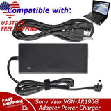 AC Adapter For Sony Vaio VGN-AR190G VGN-AR230G VGN-AR250G Cord Charger 120W PSU