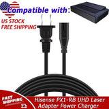 UL 6ft AC Power Cord Cable For Hisense PX1-RB UHD Laser Short Throw Projector