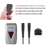 5V AC Adapter Charger For Andis TS-1 TS-2 Foil Shaver Power Supply Cord Cable