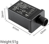 12V AC Adapter for Home Lawn Yard Garden Christmas Inflatable RH-120-1000U4-1