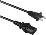 AC Power Cord Cable for Denon DVD Blu-Ray DISC Player 2-Prong Lead Supply Mains