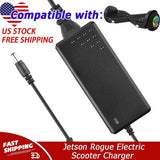 Replacement Charger For Model AOI-30W294100U Fit Jetson Rogue Electric Scooter w/ Barrel
