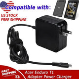 AC Adapter For Acer Enduro T1 ET108-11A-80PZ Rugged Tablet Power USB-C Charger