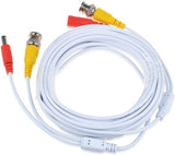White 65ft BNC Extension Cable for LBV8721AB 4K 8MP MPX Camera