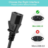 5ft AC Power Cord for Fresh Air Purifier Ionizer 3-Pin Plug