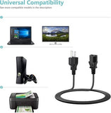 5ft AC Power Cord for Fresh Air Purifier Ionizer 3-Pin Plug