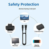 AC Power Cord Cable for Bass Party 65 Karaoke Machine 1400W Portable PA Speaker