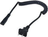 Power Cord Lead Adapter for Norelco 815RX 825RX 4821XL Shaver 2 Prong