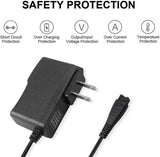 4.8V Adapter Charger for Shaver Razor RC1-80 ES-WSL7 ES-GA20 ES-ERT3 Power Cord