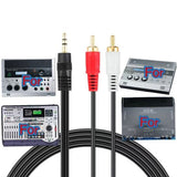 3.5mm To 2 RCA Audio Line-In Cable For Roland CD-2 CD-2E CD-2i CDX-1 Recorder