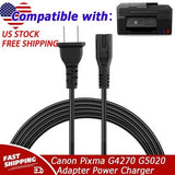 Power Cord Cable For Canon Pixma G4270 G5020 G6020 MegaTank All-in-One Printer