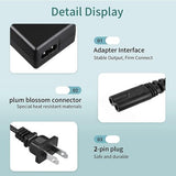 3-Pin AC Adapter For Heybike Ranger 500W Motor 48V 15Ah Electric Bicycle
