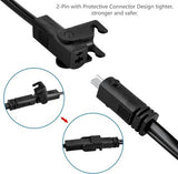 2 Pin Splitter Lead Y Power Cable 2 Motors to 1 Power Supply For Recliner Lift