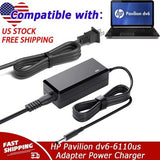 AC Adapter Charger For HP Pavilion dv6-6110us dv6-6111nr dv6-6112nr dv6-3147sb