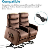2 Pin Splitter Lead Y Power Cable 2 Motors to 1 Power Supply For Recliner Lift