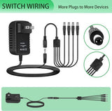 Adapter for Lemax 34988A Spooky Town Collection for 64517/64518 4.5V White/Black