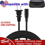 UL 6ft AC Power Cord For Hisense 120L9G-RB TriChroma Laser Short Throw Projector