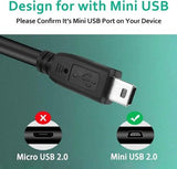 4ft Mini USB 2.0 Cord for Sony Handycam Station DCRA-C162 DCRA-C171 Dock Cradle