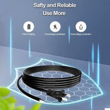 10ft 18AWG Cord Cable Replacement for D21002 D21007 D21008 D21009 Electric Drill