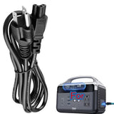 3-Prong AC IN Power Cord For DaranEner NEOZ 179.2Wh 300W Portable Power Station