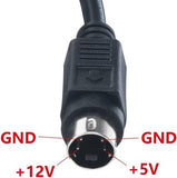 Mini 4-Pin AC Adapter for LaCie 250GB 300728 Hard Disk Drive F.A. Porsche HDD HD