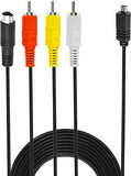 AV TV-Out Video Cable Cord for Sony HVR-A1 HVR-V1 HVR-Z5 HVR-Z7 HDV Camcorder