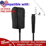 9V AC Adapter For Homitt HM204D HM204 D HM 204D Electric Cordless Spin Scrubber