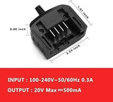 20V Lithium Battery Charger LCS1620 for Black Decker BDCDMT120 BDCF20 LCS1020