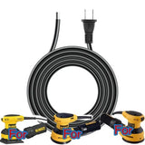 10ft UL Power Cord For DeWalt D26453 DW411 DW412 DW441 Random Orbit Palm Sander