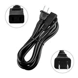8ft 2-Prong AC Power Cord for Elna Sewing Machine Lead Cable 2-Prong Models