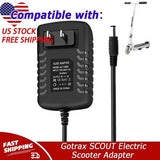 Power Supply battery Charger for Gotrax SCOUT Electric Scooter