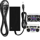 15V AC Adapter For GPO Retro Brooklyn 1980S-Style Portable Boombox Speaker