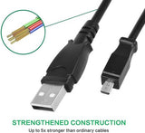 USB Cable Cord for Kodak EASYSHARE M753 M763 M853 M863 M873 M883 M893 M1073 is