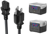 AC Power Cord Cable For EF EcoFlow River 2 / River 2  Max Portable Power Station
