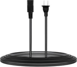 8ft 2-Prong Square AC Power Cord Cable Lead for Roland D50 D550 D70 JV-80