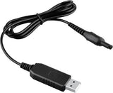 15V USB Power Charger Cord for Philips Norelco Shaver 6900 Series 6000 S6810 82