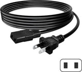 8ft 2-Prong Square AC Power Cord Cable Lead for Roland D50 D550 D70 JV-80